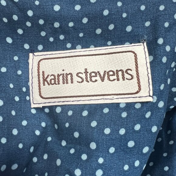 Vintage Vest Dress Mini Preppy Coastal Summer Casual Cottagecore Prairie 80s 90s - Picture 6 of 7